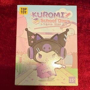 Kuromi School Diary Action Figure - blind box could be secret unopened